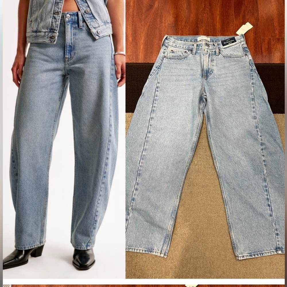 Abercrombie & Fitch The Barrel Jean